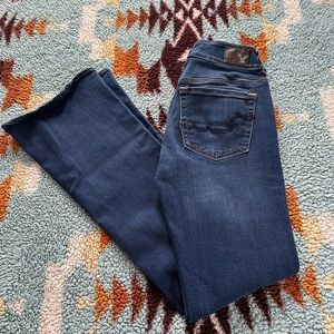 American eagle artist flare jeans